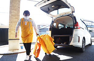 施設に到着